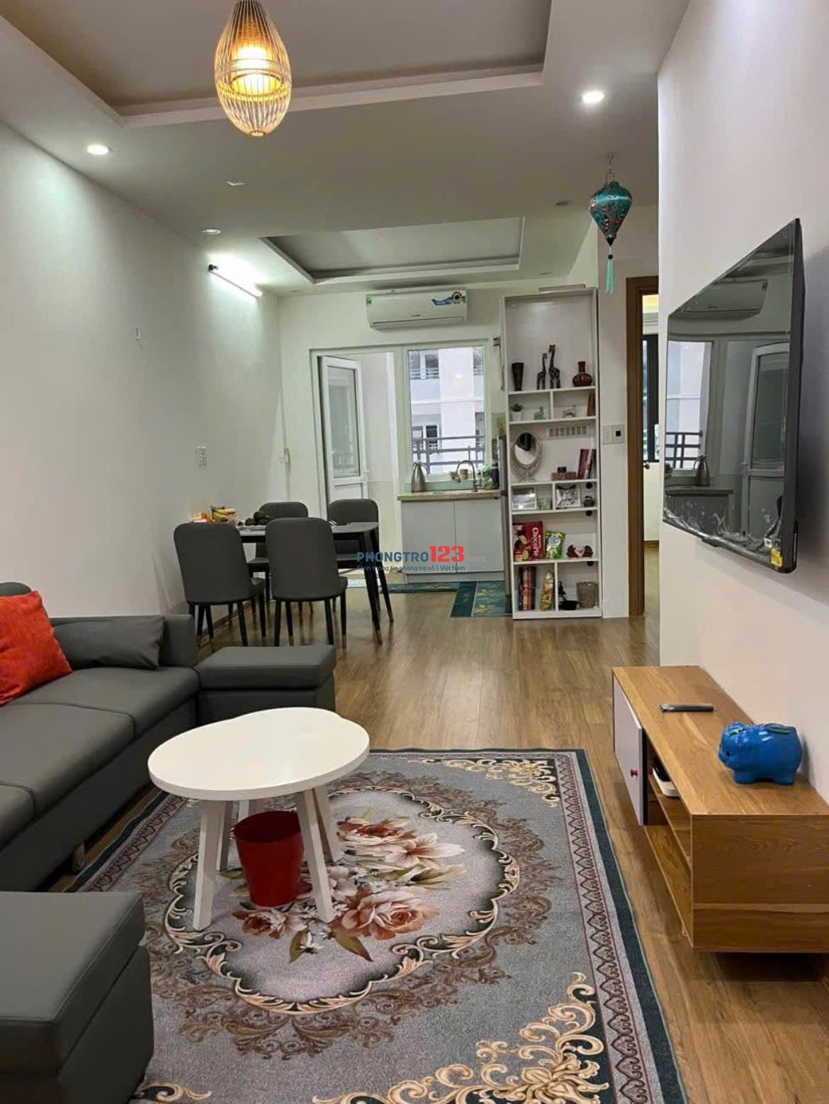 Chung cư Kim Tân Hải,Trường Chinh, Q12, 70m2, 2PN, 7tr5/tháng, NT.