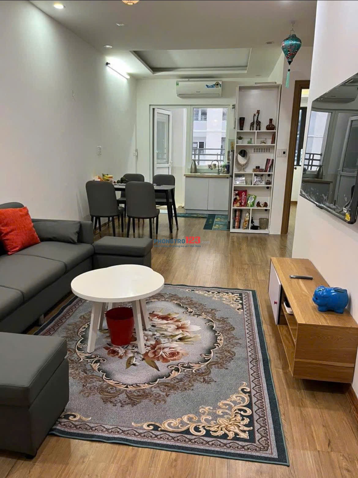 Chung cư Kim Tân Hải,Trường Chinh, Q12, 70m2, 2PN, 7tr5/tháng, NT.