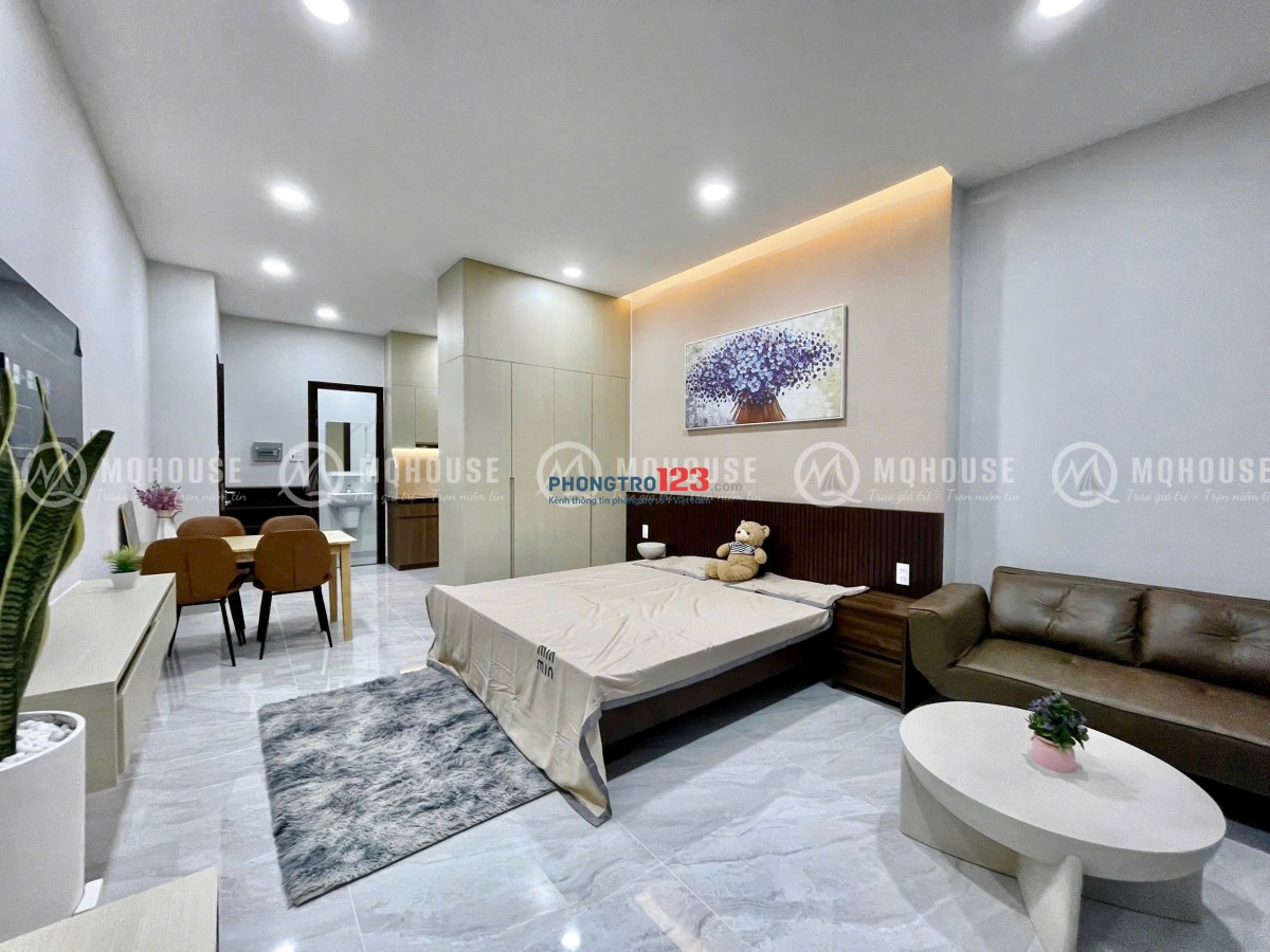  CĂN HỘ STUDIO FULL NỘI THẤT - BAN CÔNG THOÁNG MÁT
