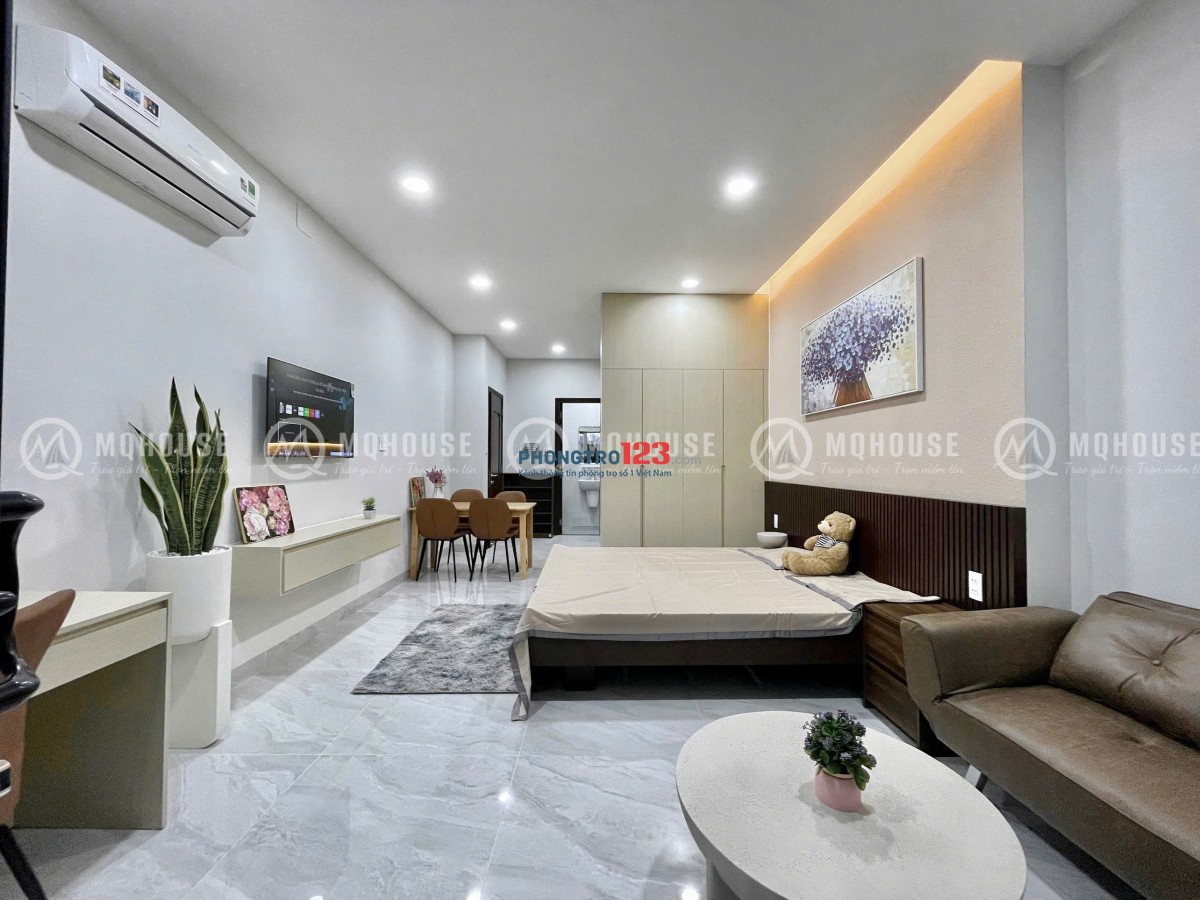  CĂN HỘ STUDIO FULL NỘI THẤT - BAN CÔNG THOÁNG MÁT