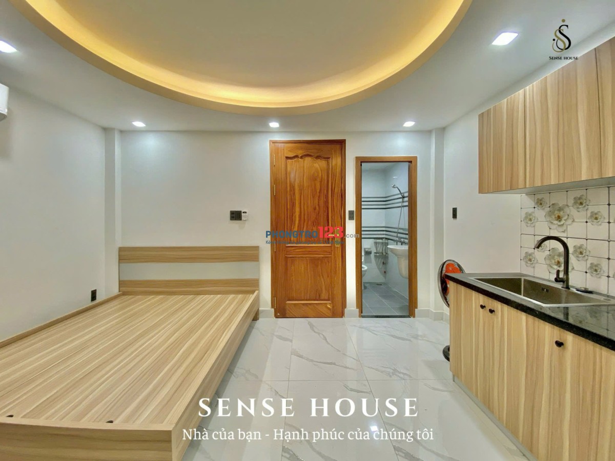  Căn Hộ Full Nội Thất Gỗ – Máy Lạnh – Bếp – WC Riêng