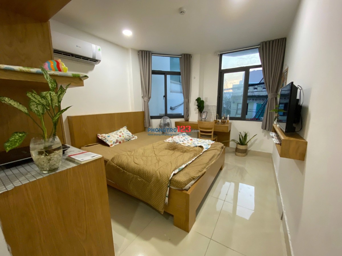 Phòng Full Nội thất, Bảo Vệ, Hầm xe Nơ Trang Long Bình Thạnh, Gần cầu Bông, Bệnh viện Ung Bướu