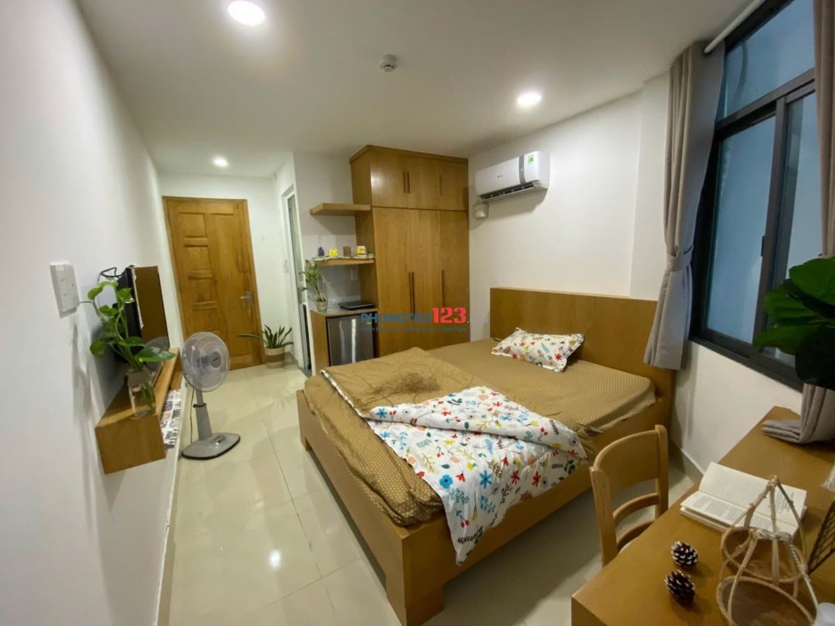 Phòng Full Nội thất, Bảo Vệ, Hầm xe Nơ Trang Long Bình Thạnh, Gần cầu Bông, Bệnh viện Ung Bướu