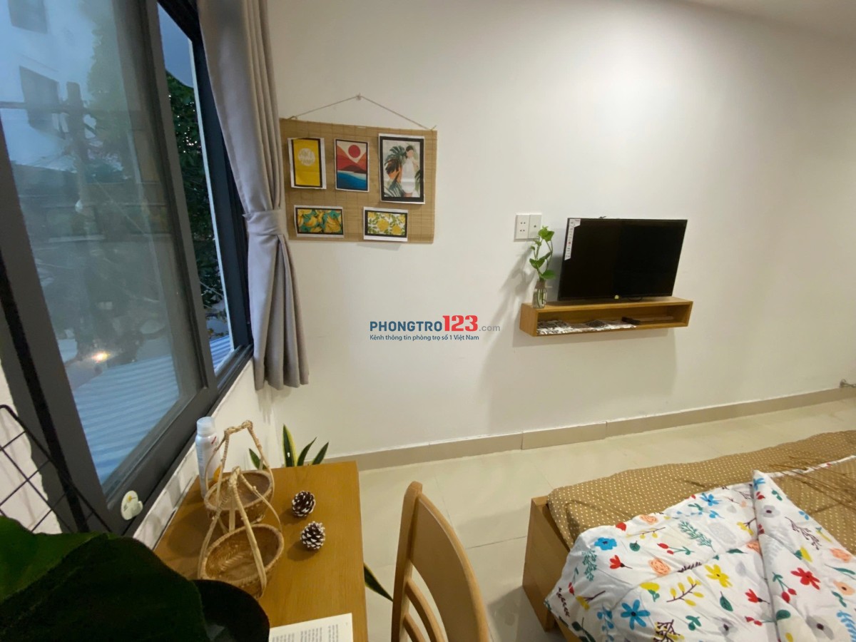 Phòng Full Nội thất, Bảo Vệ, Hầm xe Nơ Trang Long Bình Thạnh, Gần cầu Bông, Bệnh viện Ung Bướu