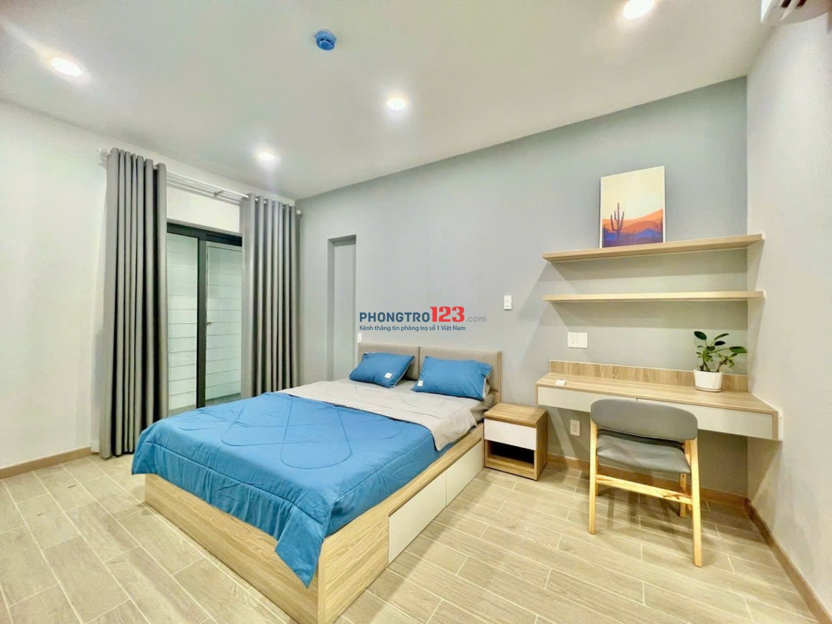 Cho thuê căn hộ 1PN 50m3 có máy giặt sấy, hầm gửi xem, thang máy - Full NT Quận 3