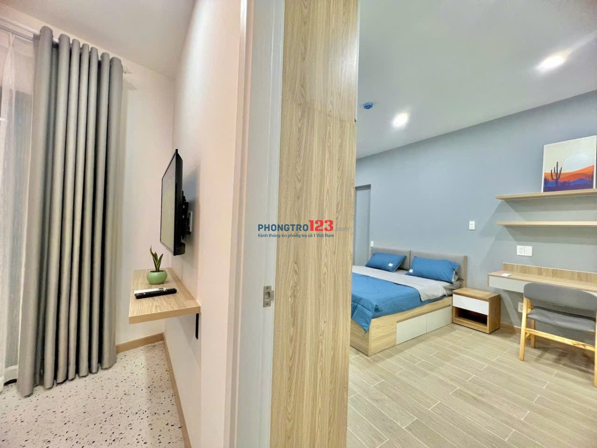 Cho thuê căn hộ 1PN 50m3 có máy giặt sấy, hầm gửi xem, thang máy - Full NT Quận 3