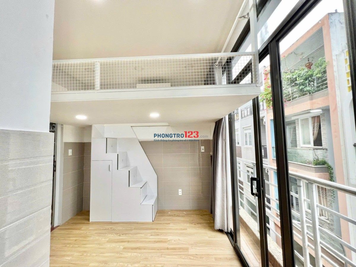 CHO THUÊ PHÒNG DUPLEX BAN CÔNG Ở NGÃ TƯ BẢY HIỀN TRÊN ĐƯỜNG LẠC LONG QUÂN