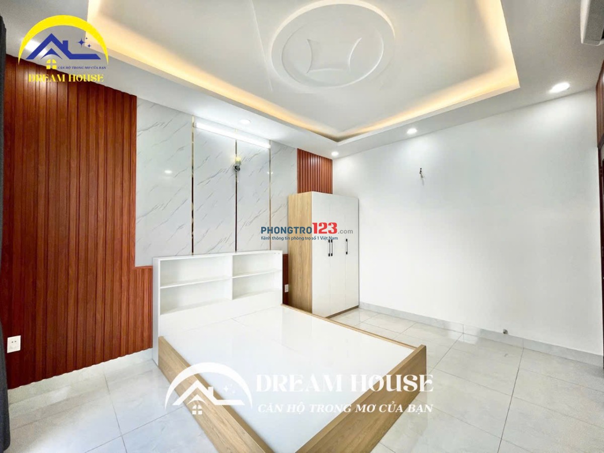 Phòng 25m2 Mới Xây 100% Có bancol, Nội Thất Như Hình