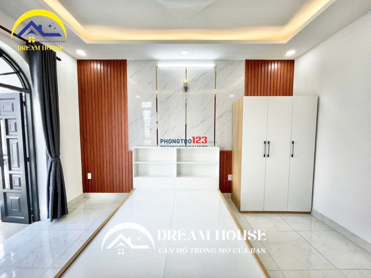 Phòng 25m2 Mới Xây 100% Có bancol, Nội Thất Như Hình