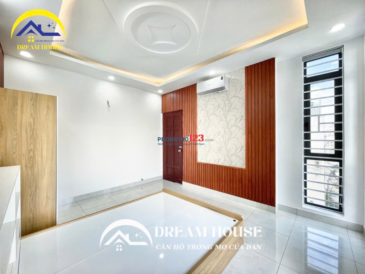 Phòng 25m2 Mới Xây 100% Có bancol, Nội Thất Như Hình