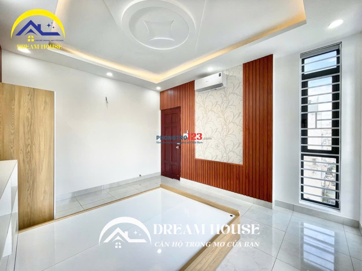 Phòng 25m2 Mới Xây 100% Có bancol, Nội Thất Như Hình