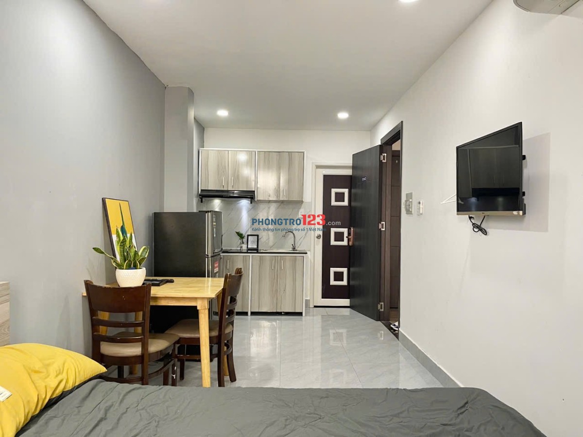 Phòng trọ thiết kế sang trọng đầy đủ nội thất bình thạnh
