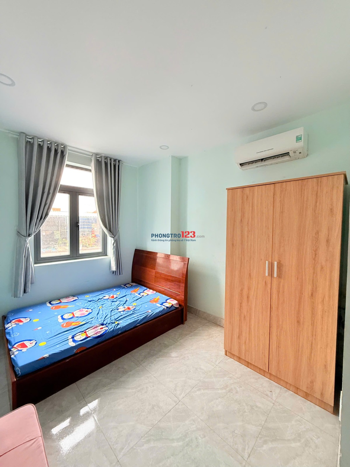Phòng cho thuê cao cấp dài hạn Khu Tên Lửa- 3.2tr/tháng full nội thất cao cấp