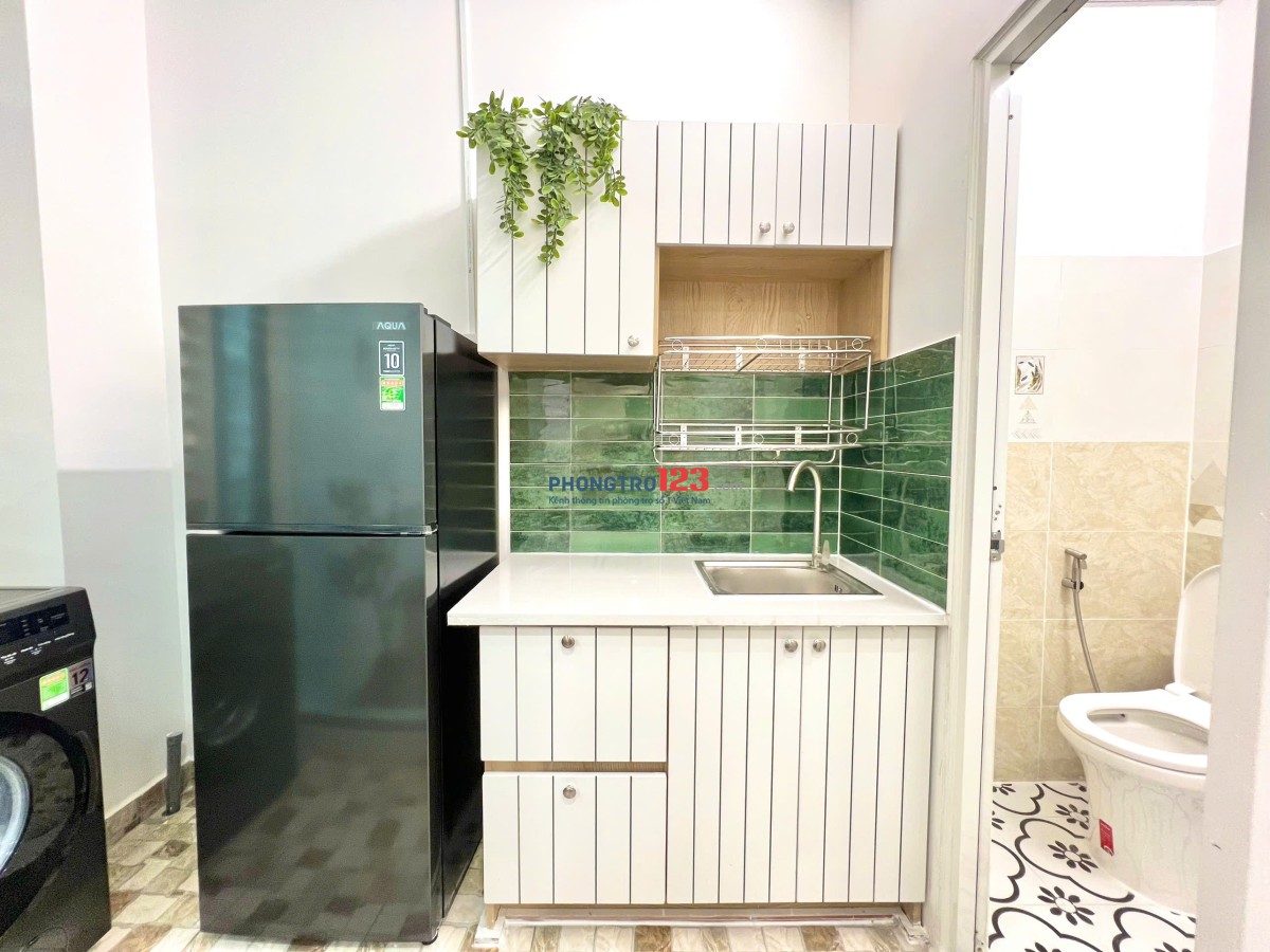 Căn hộ 1 Phòng ngủ, Pk đủ nội thất thiết kế riêng - Đối diện Sân bay Tân Sơn Nhất