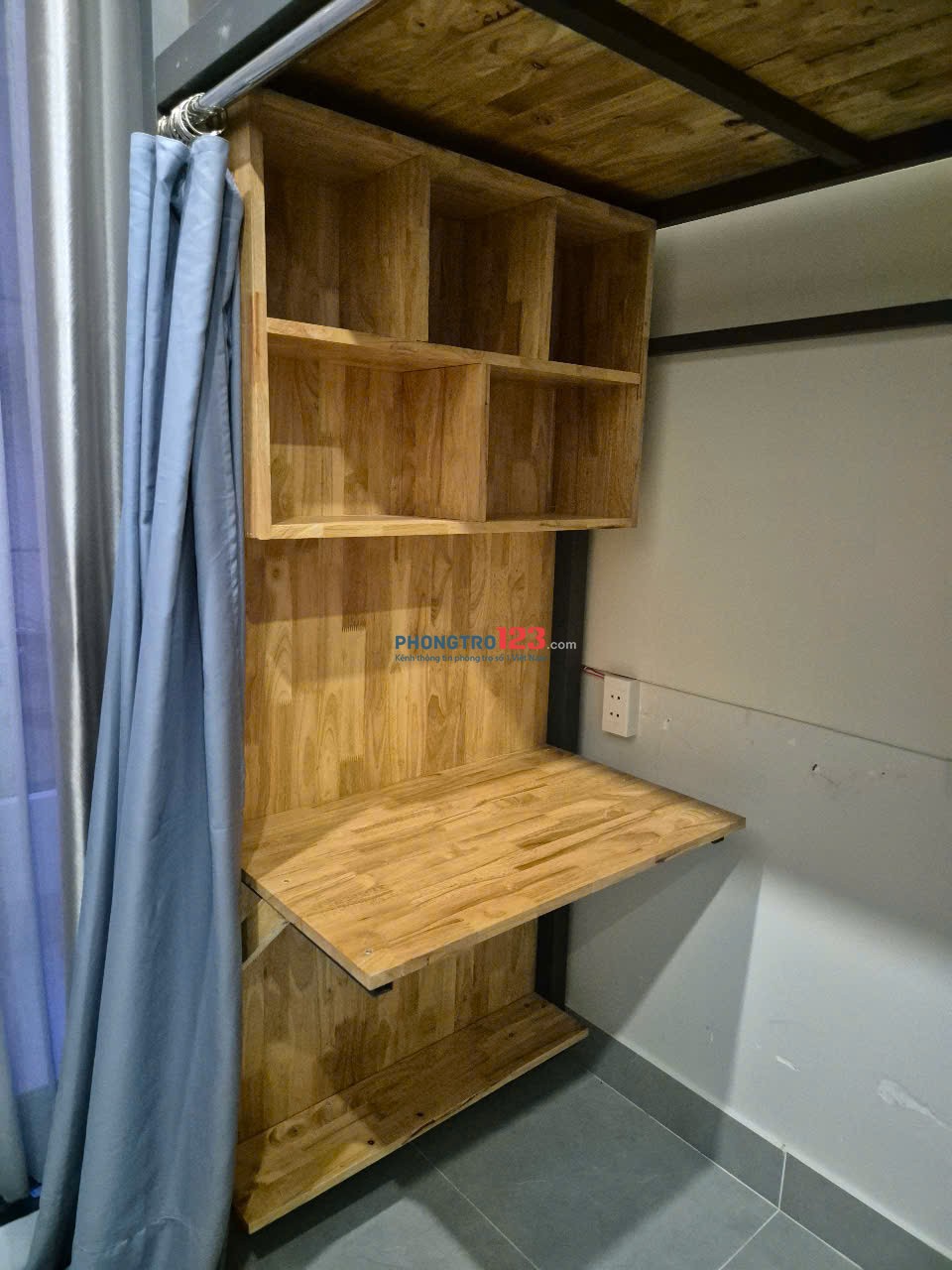 GIƯỜNG TRỌ KÝ TÚC XÁ CAO CẤP TẠI GÒ VẤP, BAO FULL ĐẦY ĐỦ NỘI THẤT + ĐIỆN NƯỚC