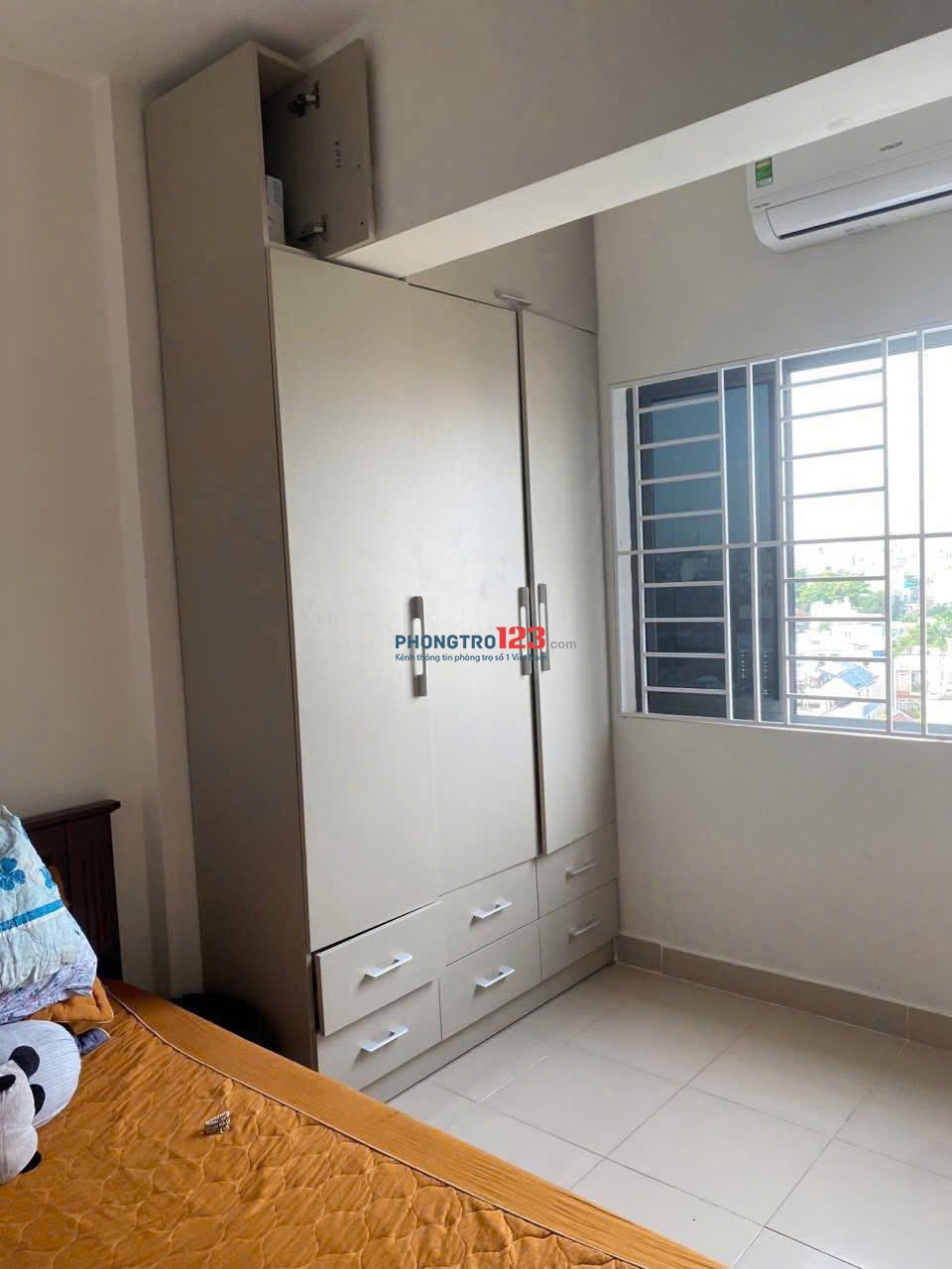 Chung cư Đăng Văn Ngữ, quận Phú Nhuận, trống căn 2p ngủ, 110m2, 10tr/tháng, đầy đủ nội thất