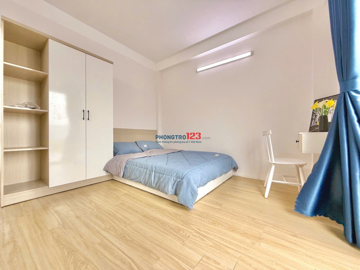 Cho Thuê Phòng Bình Thạnh Ban Công Rộng 60m2 giáp Q1, Q3