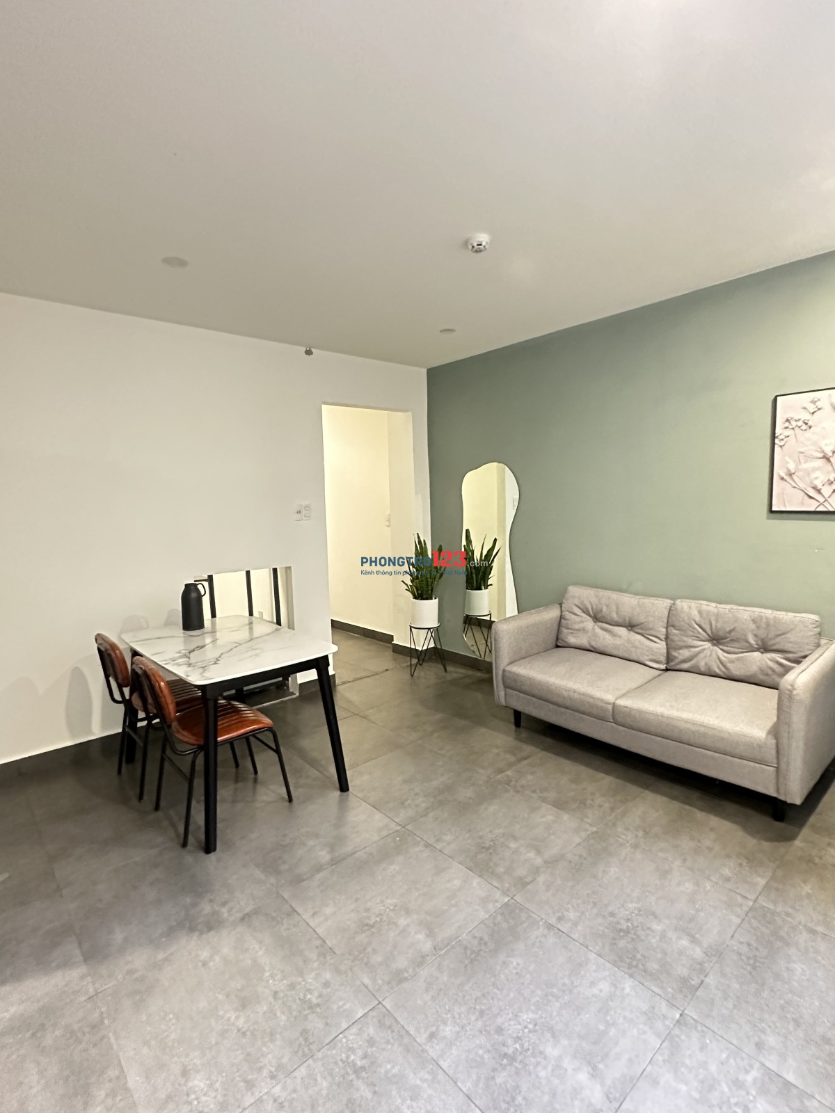 CĂN HỘ 1 phòng ngủ + 1 phòng khách + Bếp riêng 60m2