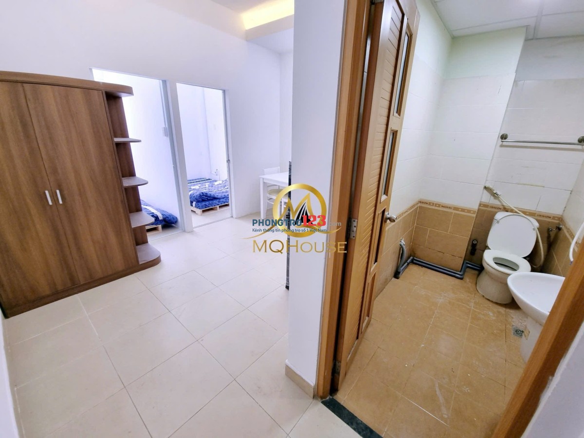 CHO THUÊ CĂN HỘ 2PN FULL NT GIÁ CHỈ 7.xtr. TRẦN HƯNG ĐẠO, QUẬN 5 ( gần cầu Nguyễn Văn Cừ)
