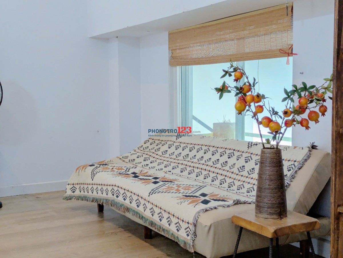 Căn hộ studio cửa sổ trời - full nội thất decor như homestay ngay sân bay Tân Sơn Nhất quận Tân Bình