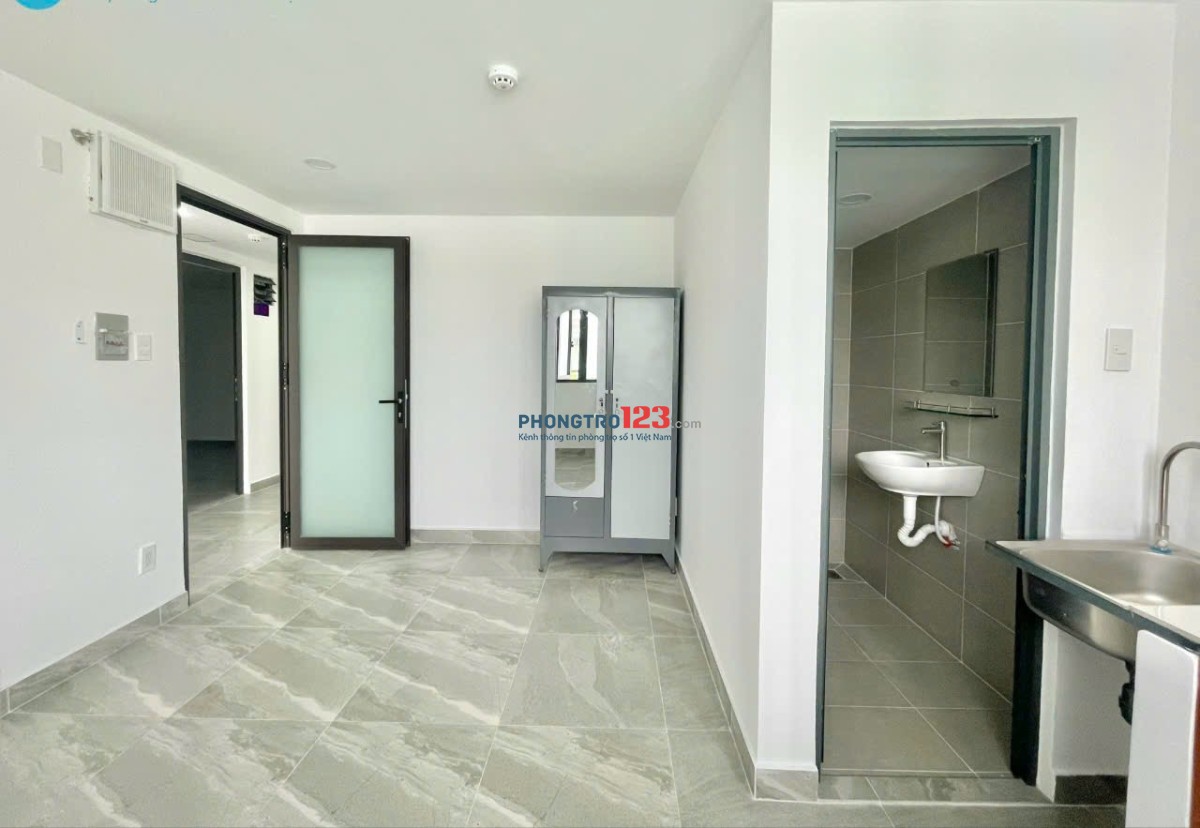 Căn hộ studio ban công - full nội thất ngay đại học Công Thương