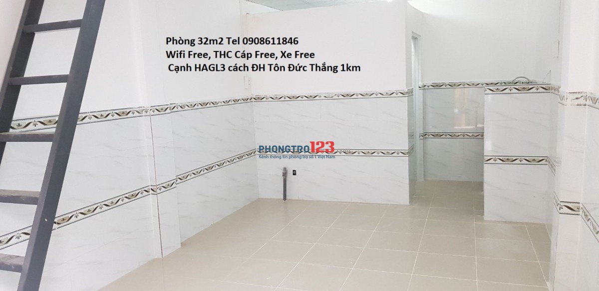 Phòng trọ mặt tiền đường 12m cạnh Chung cư HAGL3, Vòng xoay Sunrise Riverside