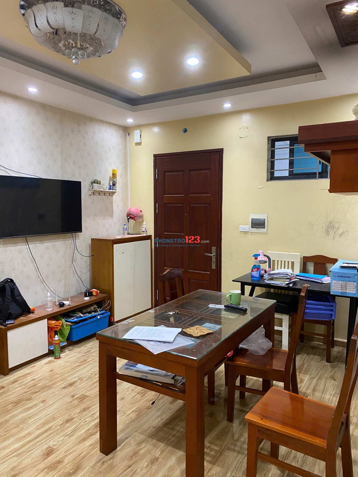 Cho thuê 1 phòng trong chung cư CT12A (Tầng 20 CT12A phòng 2046) Kim văn - Kim Lũ