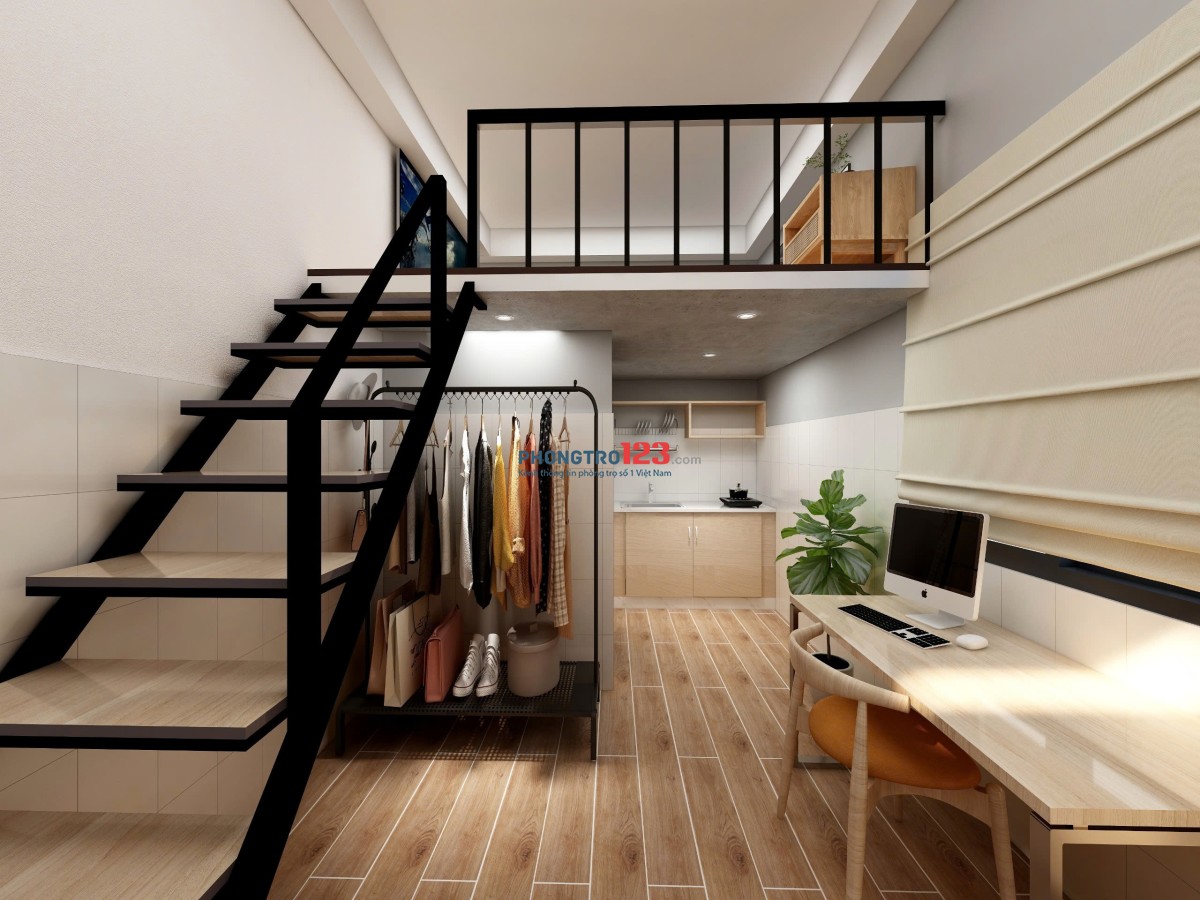 Khai Trương Siêu Phẩm Phòng Gác Lững mới 100% Tại Nguyễn Thái Sơn - Gò Vấp gần ĐH Công Nghiệp
