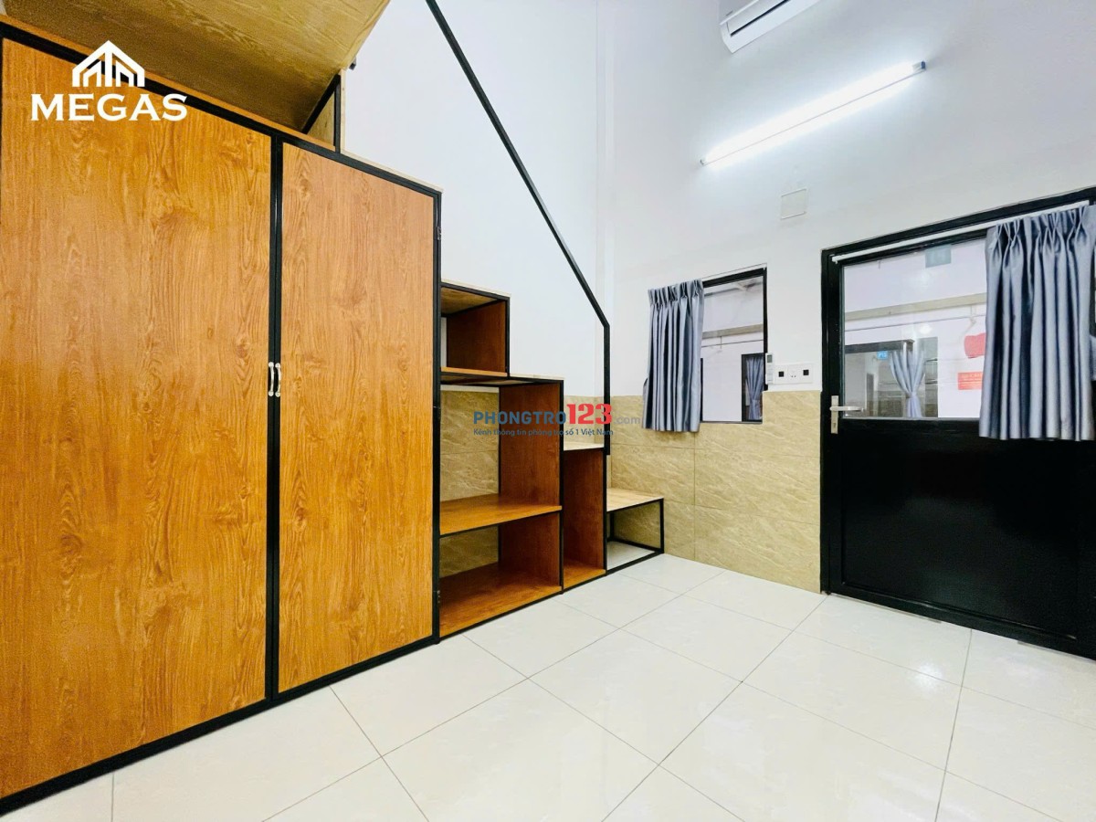 PHÒNG GÁC CAO 2M - RỘNG 30M2 - MỚI XÂY NGAY TÔ KÝ - CVPM - CHỢ BẮP