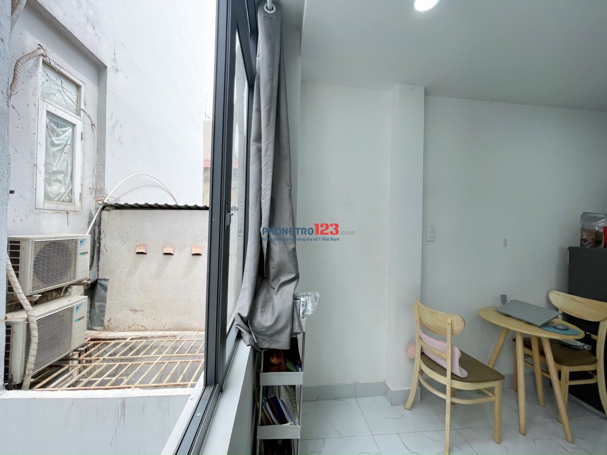 Trọ Thích Quảng Đức ,Phú Nhuận, mới 100% 25m2, gần Nguyễn Kiệm , Hồ Văn Huê, giáp Bình Thạnh, Q3 ,GV