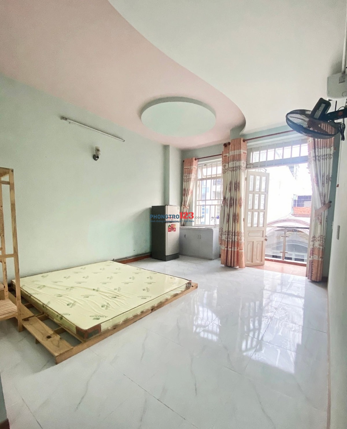 Phòng đẹp bancon full nội thất DT 30m2 - 205 Phạm Văn Chiêu Gò Vấp