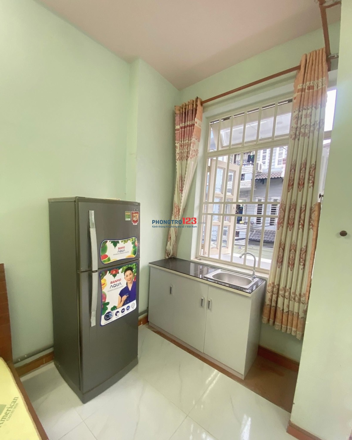 Phòng đẹp bancon full nội thất DT 30m2 - 205 Phạm Văn Chiêu Gò Vấp