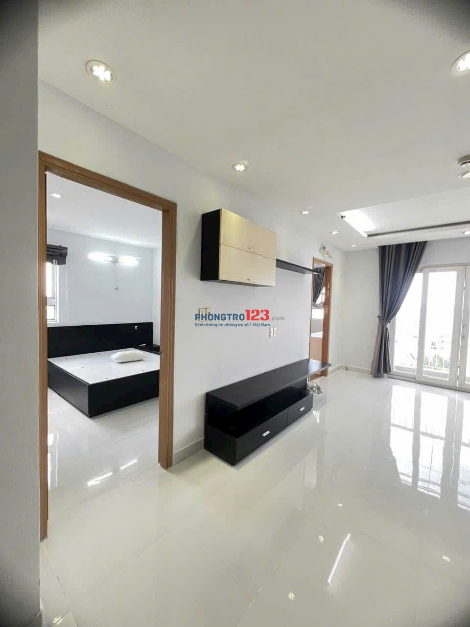 Cho thuê chung cư Bàu Cát, Hồng Lạc, TB: 3p ngủ rộng, 2wc 100m2 10tr5