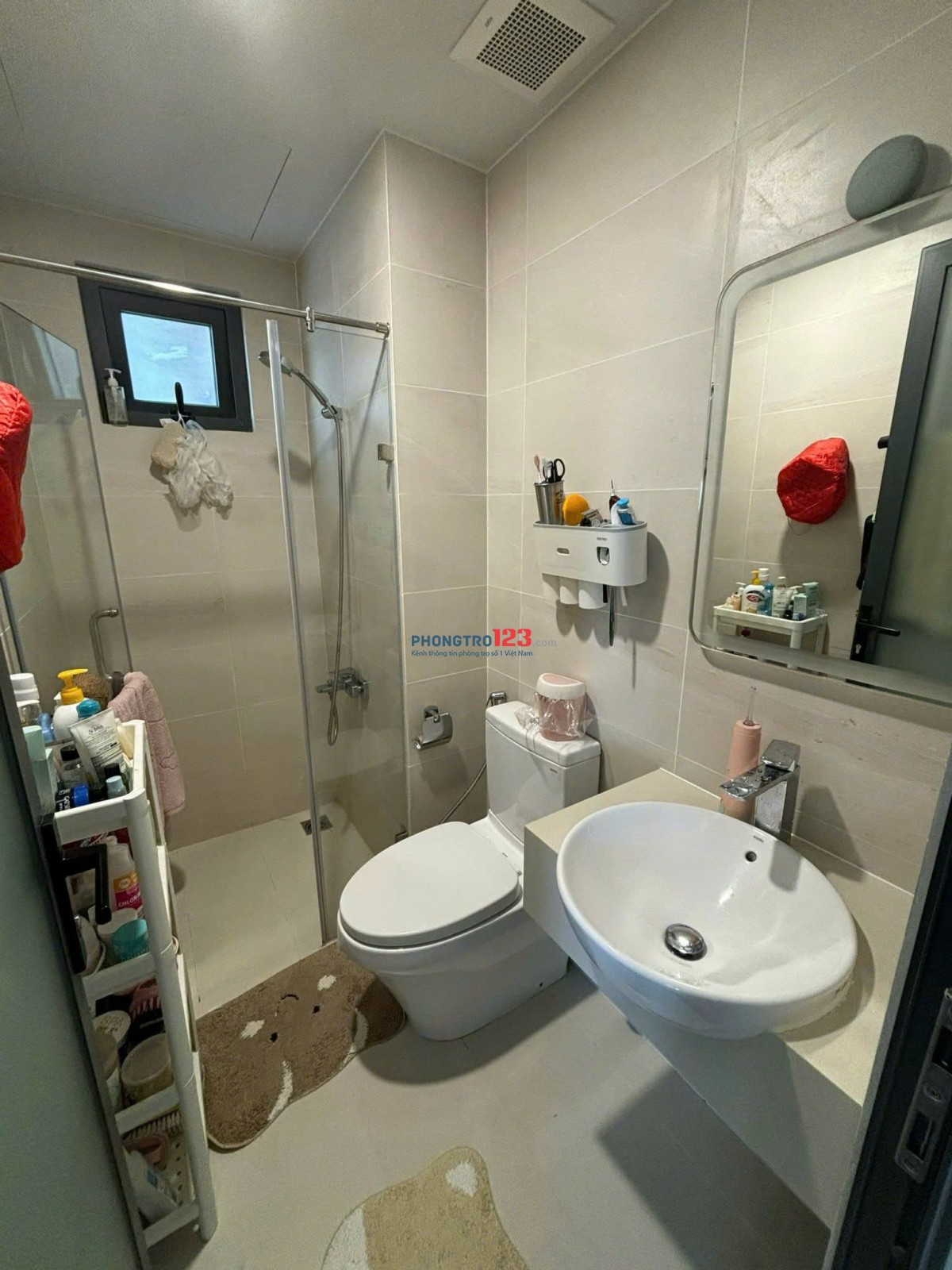 Chung cư Carillon 3, Hoàng Hoa Thám, Tân Bình: 70m2, trống 2PN