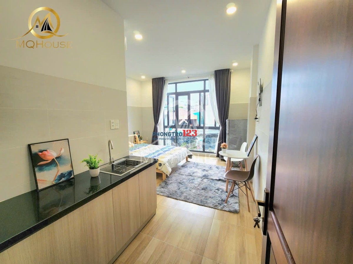  PHÒNG TRỌ STUDIO - FULL NỘI THẤT SIÊU RỘNG - GẦN SÂN BAY TÂN SƠN NHẤT