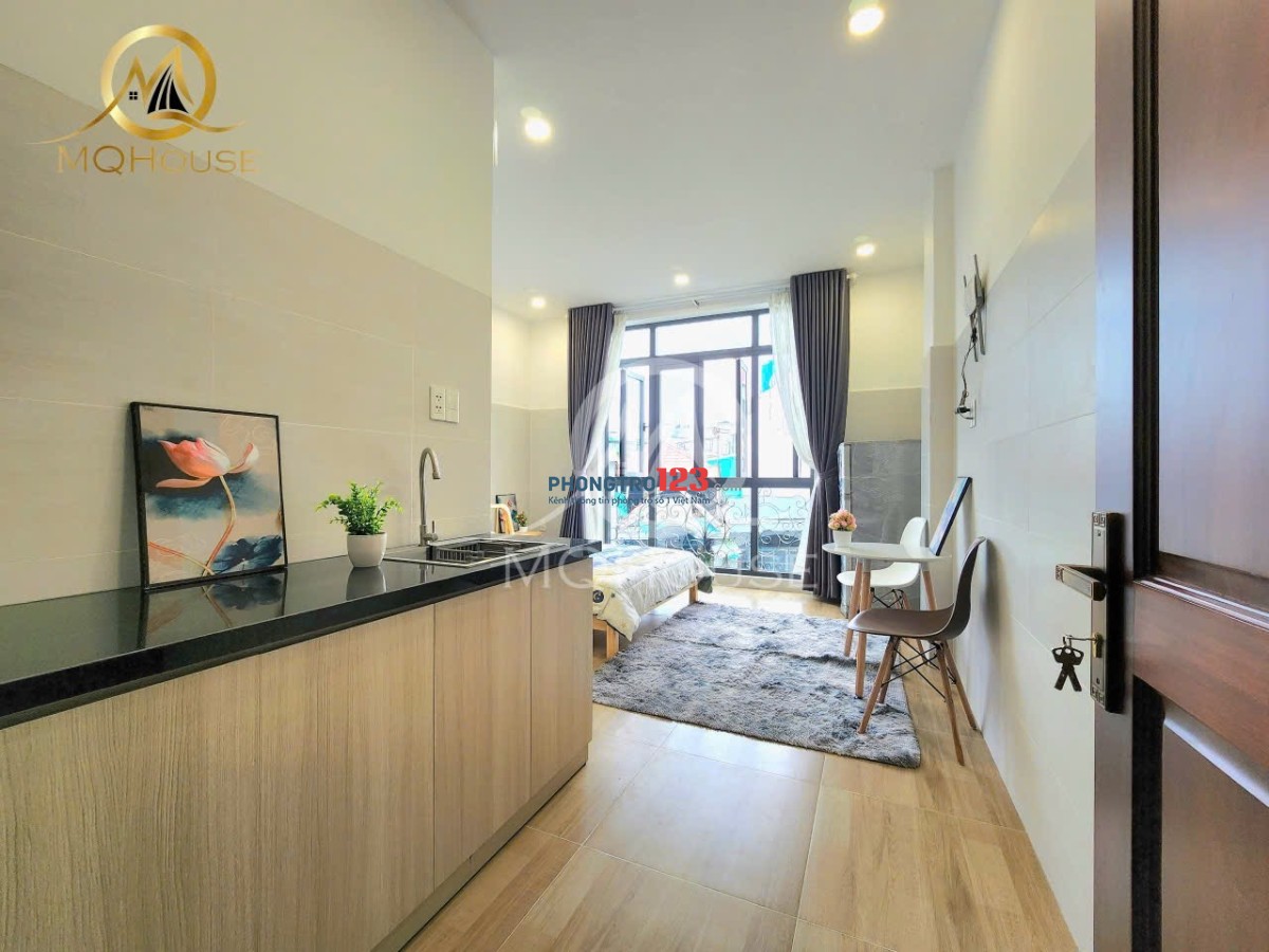  PHÒNG TRỌ STUDIO - FULL NỘI THẤT SIÊU RỘNG - GẦN SÂN BAY TÂN SƠN NHẤT