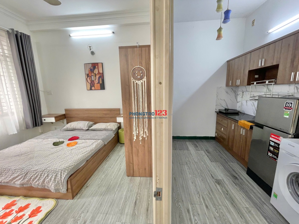 CĂN 1 PN FULL NT MÁY GIẶT RIÊNG BANCOL THOÁNG MÁT NGAY Hoàng Sa, Quận 1