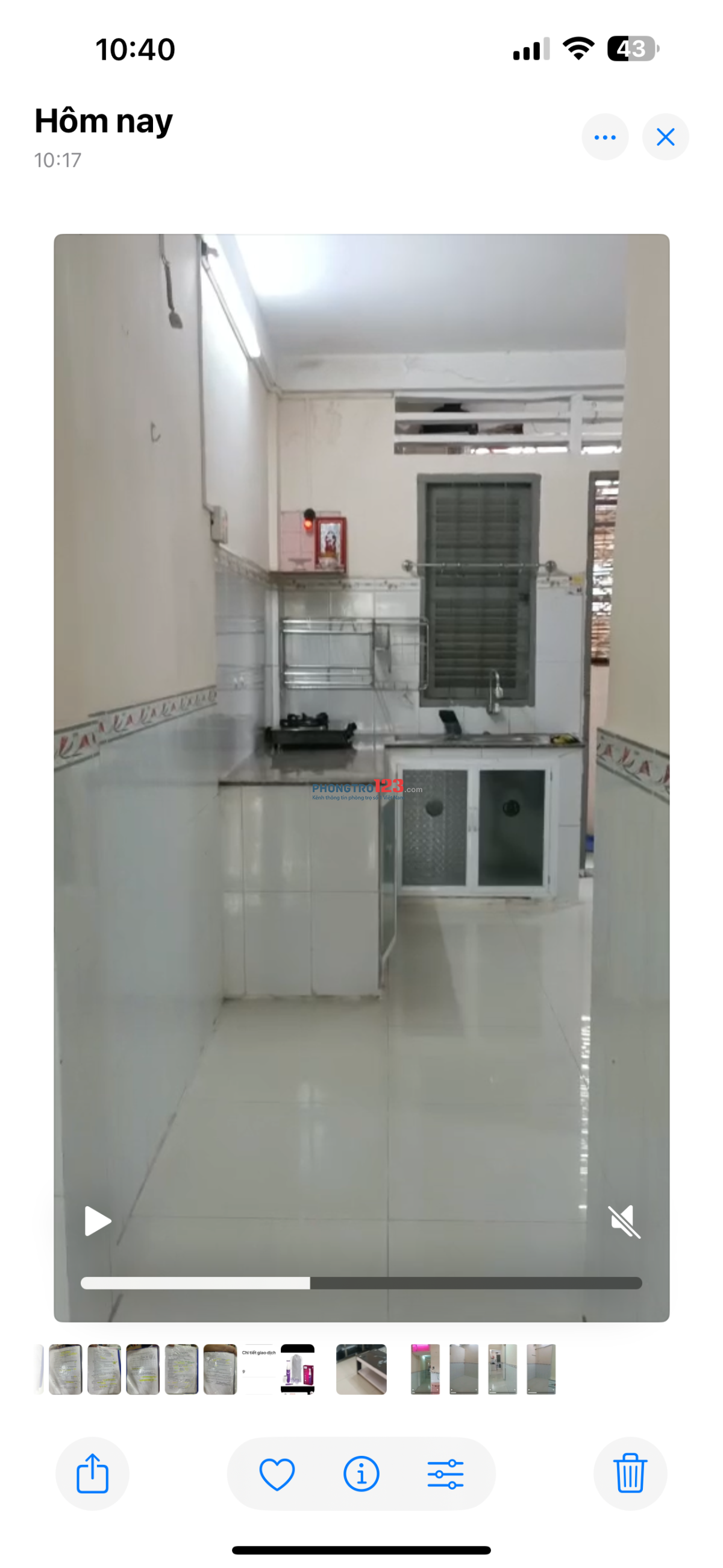 Cho thuê căn hộ Bình Thới, 3 phòng ngủ quận 11 gần đường lãnh binh Thăng
