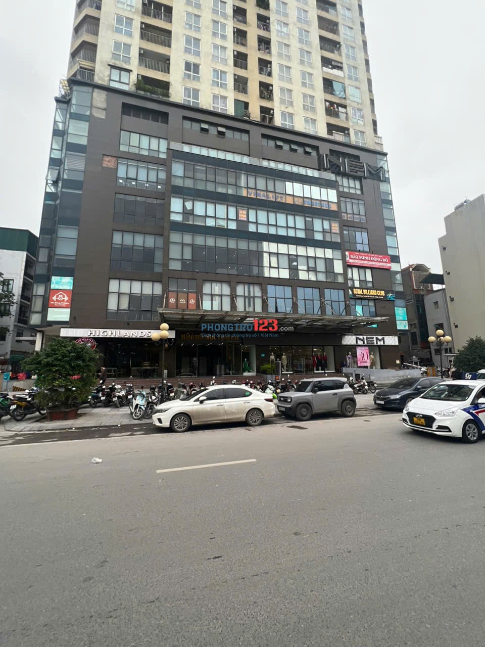 CHO THUÊ VĂN PHÒNG 120M² – TÒA SME HOÀNG GIA, HÀ ĐÔNG