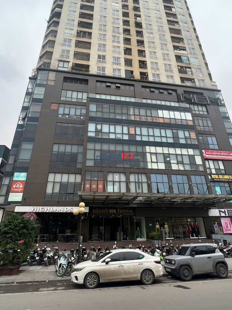 CHO THUÊ VĂN PHÒNG 120M² – TÒA SME HOÀNG GIA, HÀ ĐÔNG