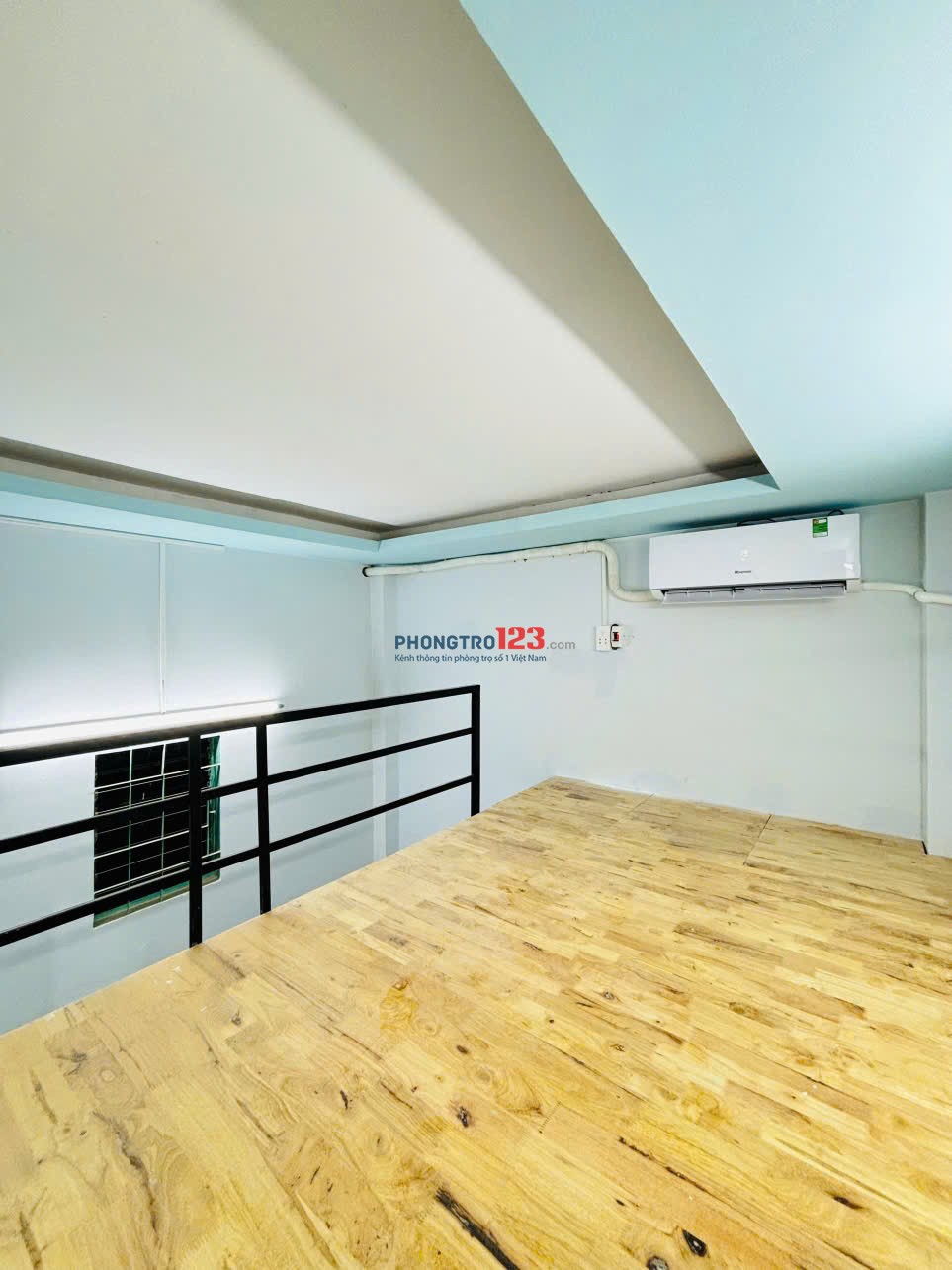 Phòng trọ gác lửng có máy lạnh - 269 Phan Huy Ích F14 Gò Vấp.