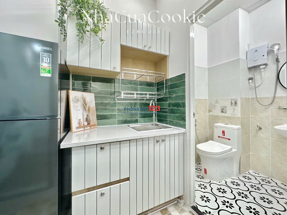 CĂN HỘ 1 PHÒNG NGỦ – FULL NỘI THẤT MỚI – CỬA SỔ THOÁNG GÓC – DỌN VÀO Ở NGAY – TRƯỜNG SƠN, P.2, TÂ