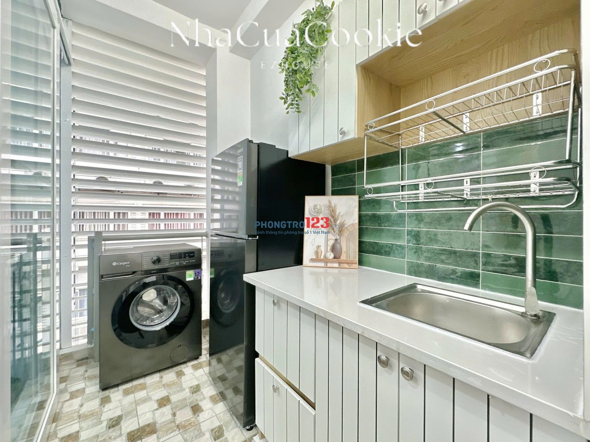 CĂN HỘ 1 PHÒNG NGỦ – FULL NỘI THẤT MỚI – CỬA SỔ THOÁNG GÓC – DỌN VÀO Ở NGAY – TRƯỜNG SƠN, P.2, TÂ