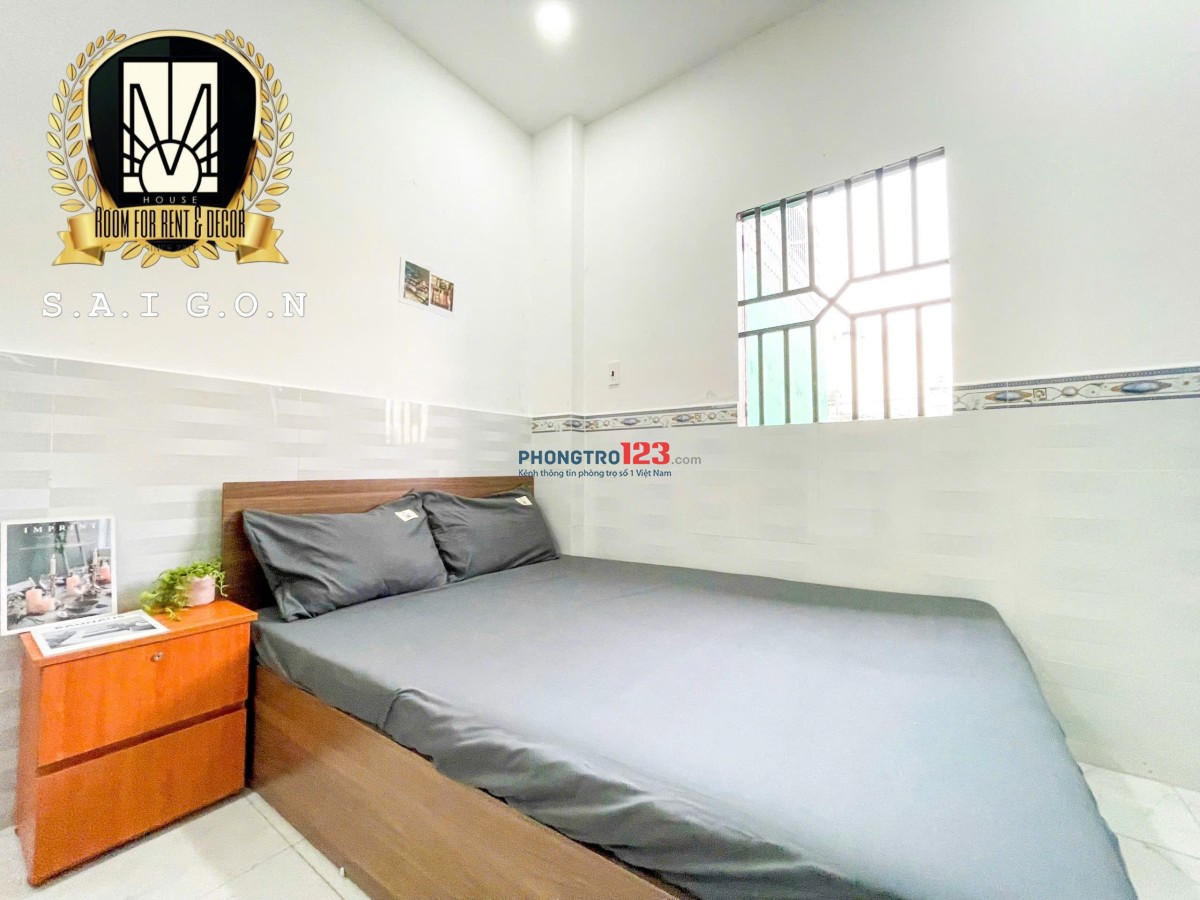 Trọ 25m2 Hoàng Hoa Thám, Phú Nhuận gần vòng xoay Nguyễn Thái Sơn, đại học UFM, sân bay Tân Sơn Nhất