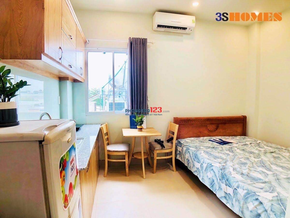 phòng full nội thất gần chợ Hạnh Thông Tây