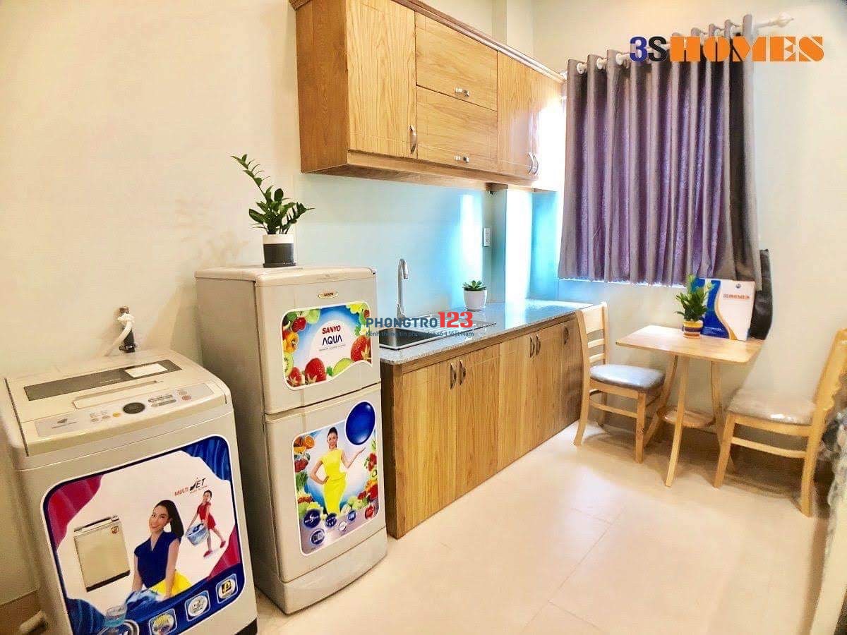 phòng full nội thất gần chợ Hạnh Thông Tây