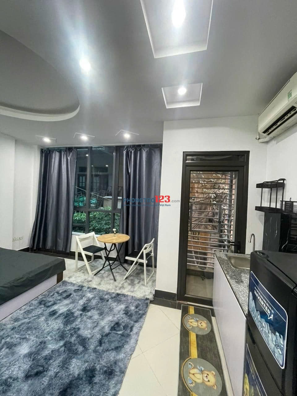 Phòng trọ ban công cửa sổ lớn tách bếp - Nguyễn Kiệm, Phú Nhuận gần sân bay, Tân Bình, Gò Vấp