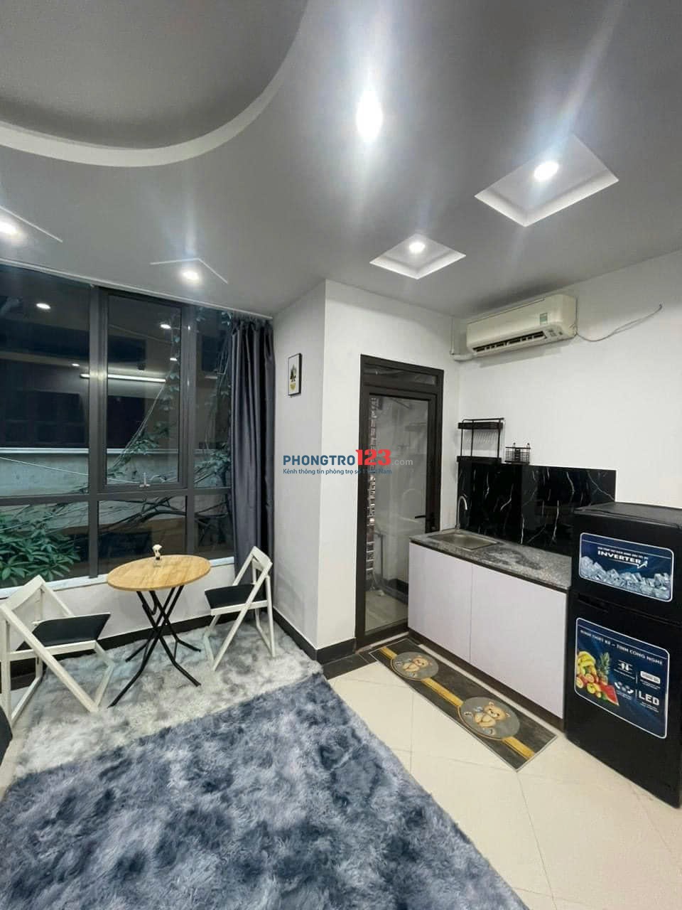 Phòng trọ ban công cửa sổ lớn tách bếp - Nguyễn Kiệm, Phú Nhuận gần sân bay, Tân Bình, Gò Vấp