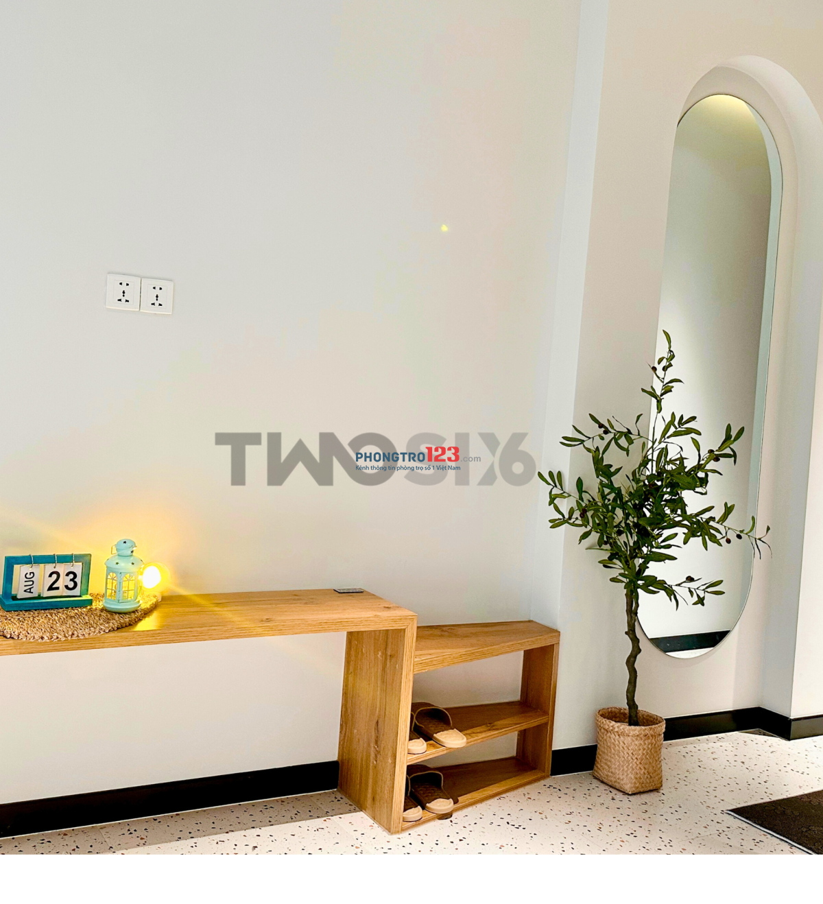Twosix Apartment – Căn hộ studio tiện nghi, full nội thất, ban công thoáng mát ngay trung tâm TâBình