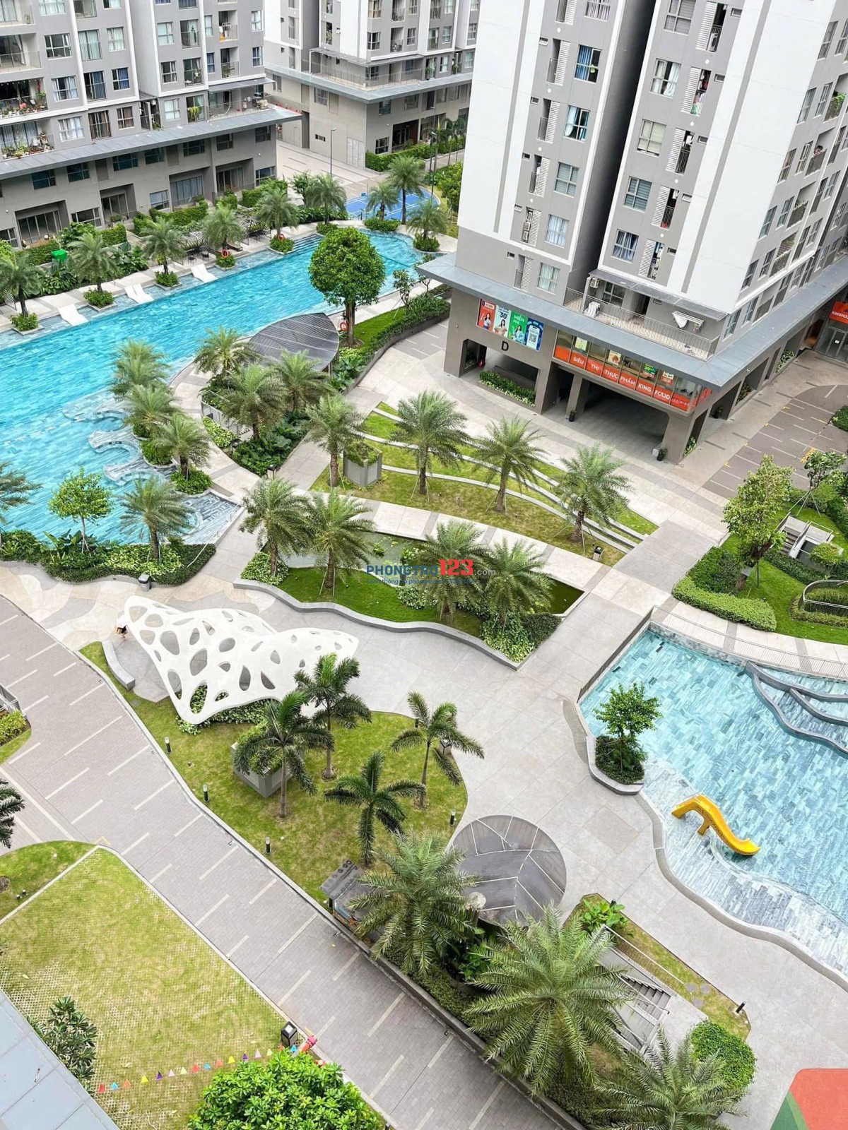 Cho thuê phòng căn hộ đầy đủ nội thất giá 4.000.000